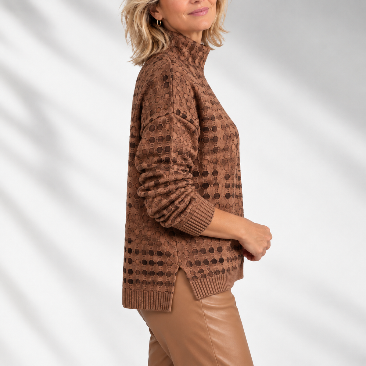 Abby Relaxed Turtleneck Sweater
