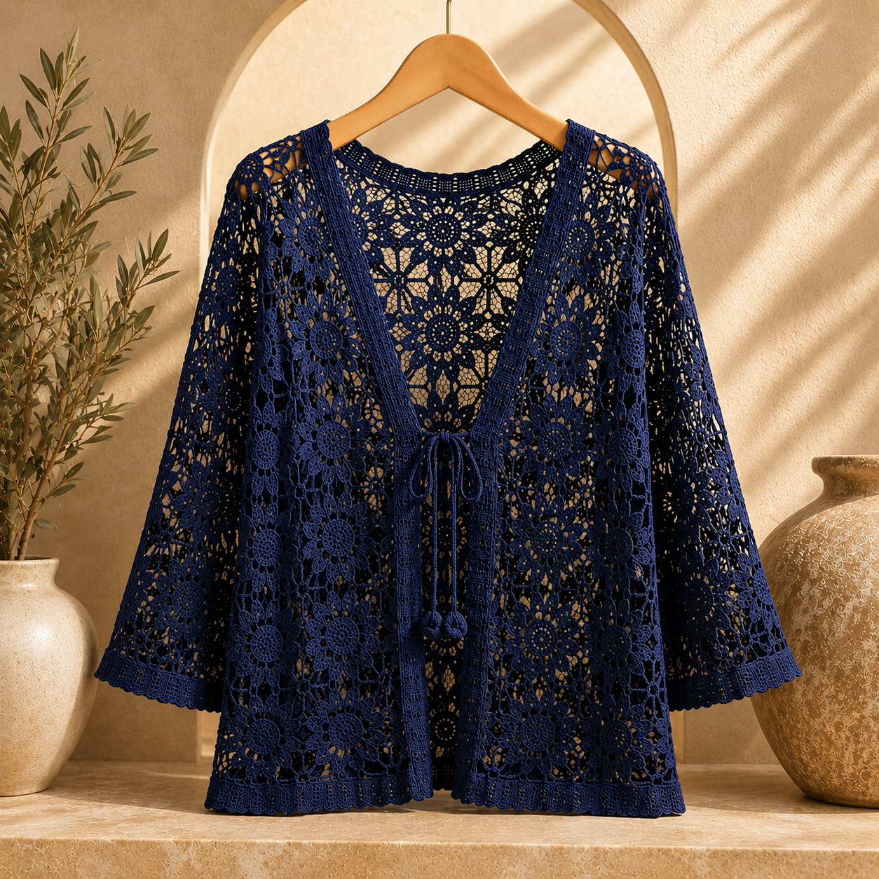 Elora Crochet Cardigan