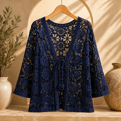 Elora Crochet Cardigan