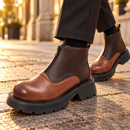 Hayden Leather Boots