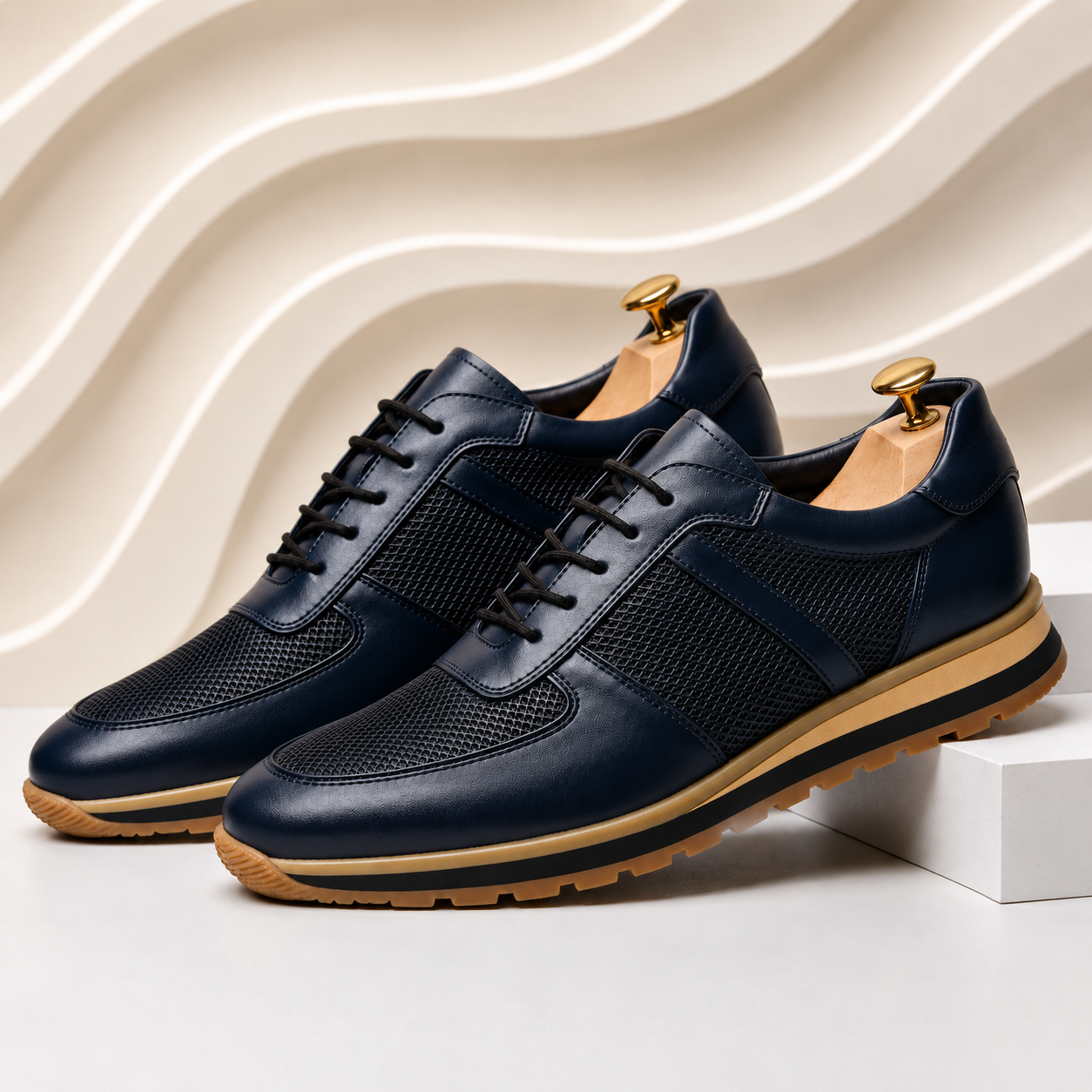 Marciano Cowhide Leather Sneakers