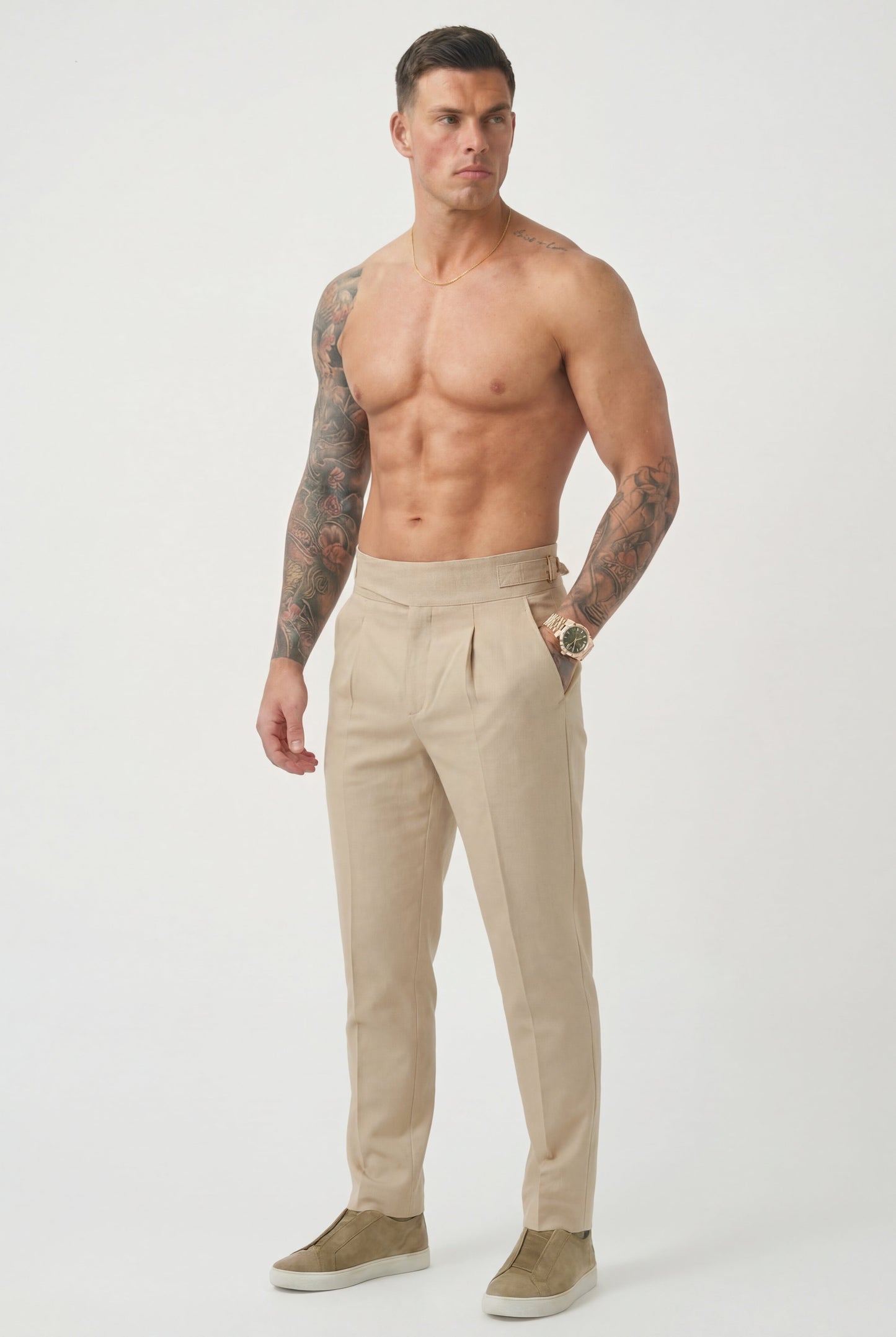 Lockhart Trousers - Cream