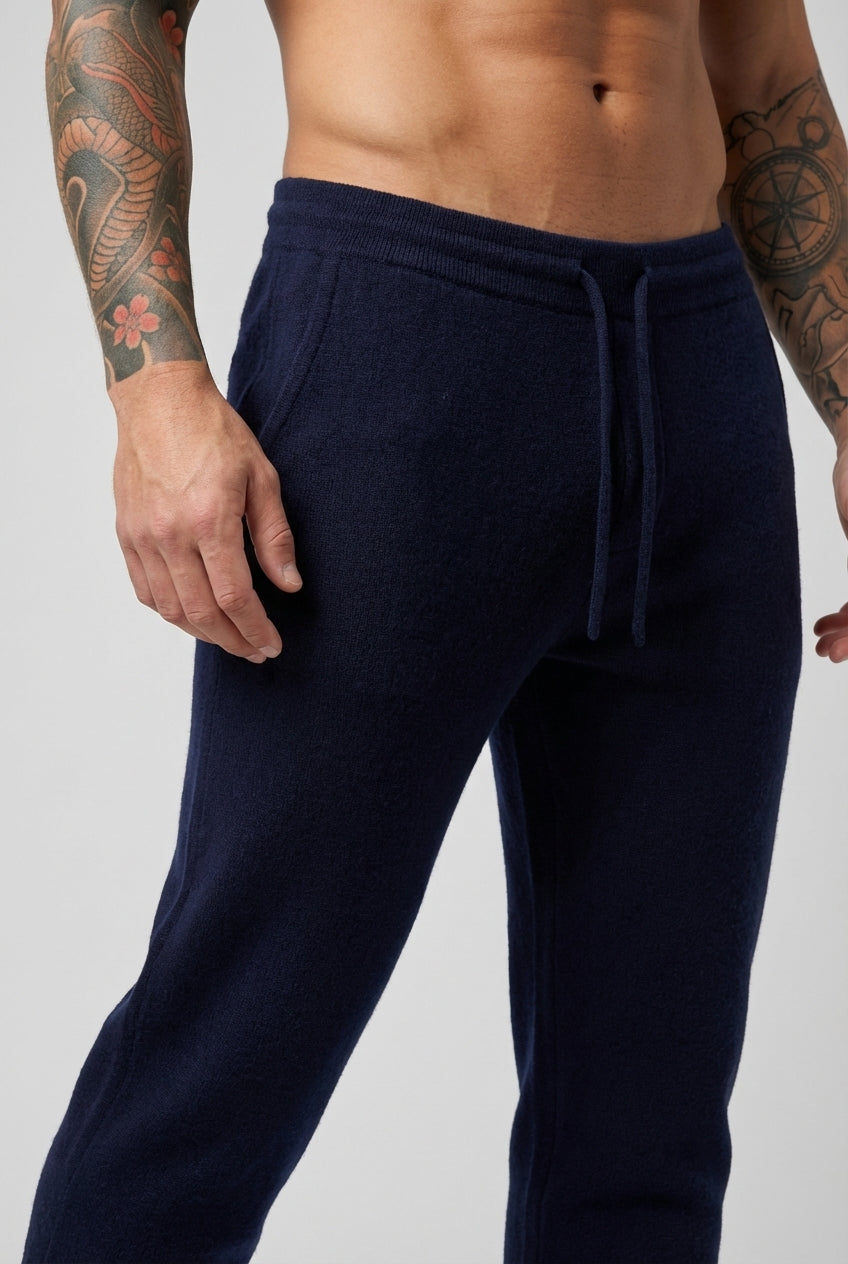 Cloud Merino Pants - Navy