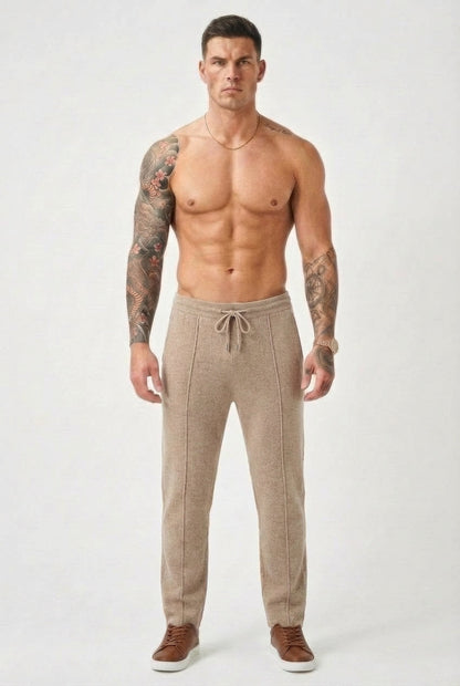 Cloud Merino Pants - Beige