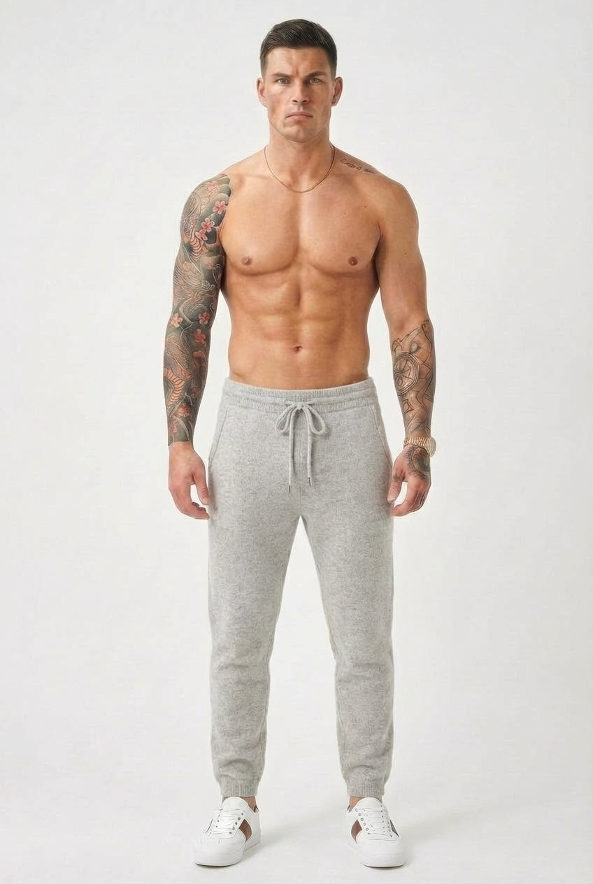 Cloud Merino Pants - Light Grey