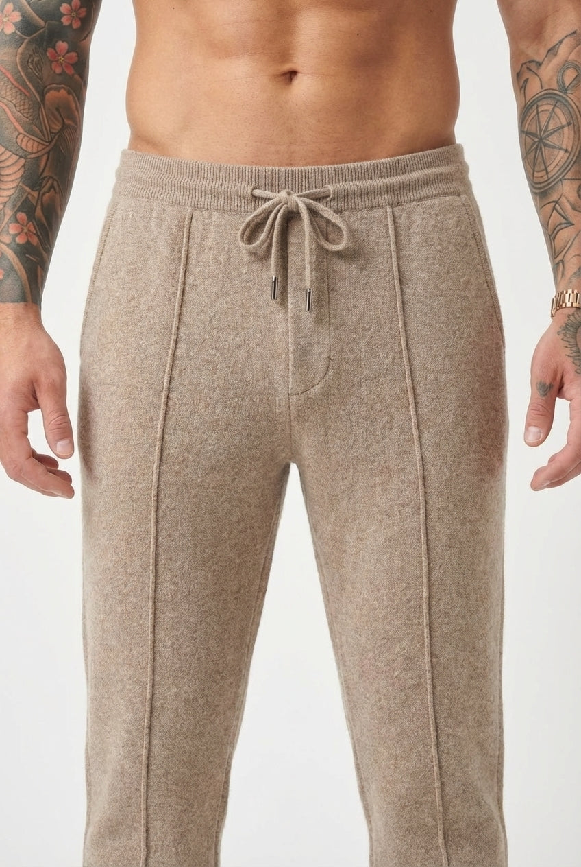 Cloud Merino Pants - Beige