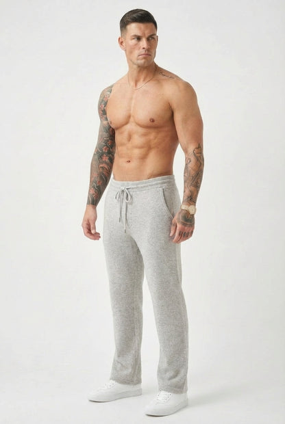 Cloud Merino Pants - Light Grey