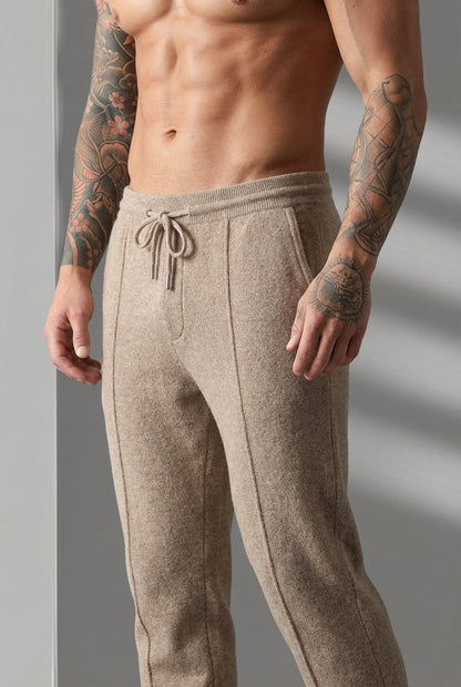Cloud Merino Pants - Beige