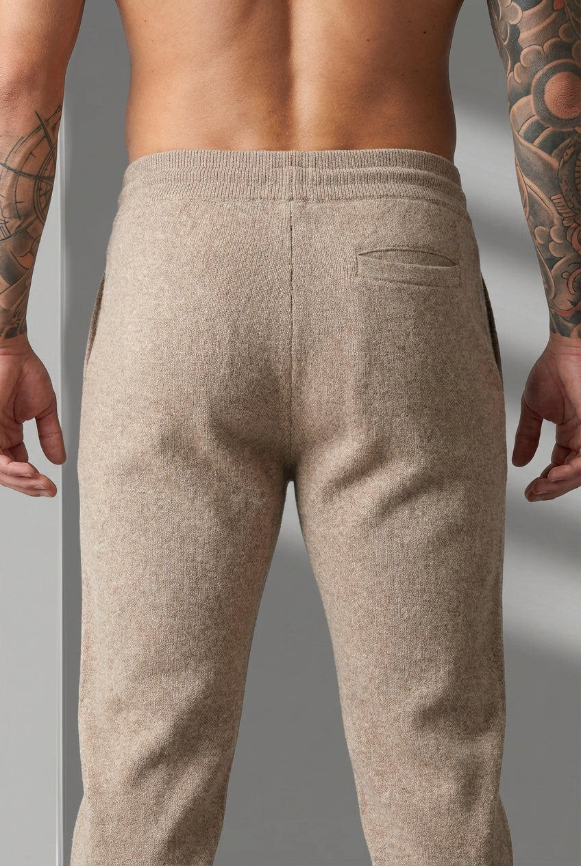 Cloud Merino Pants - Beige